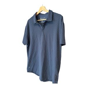 Bylt Mens Drop Cut Lux Polo Shirt White Size X-Large